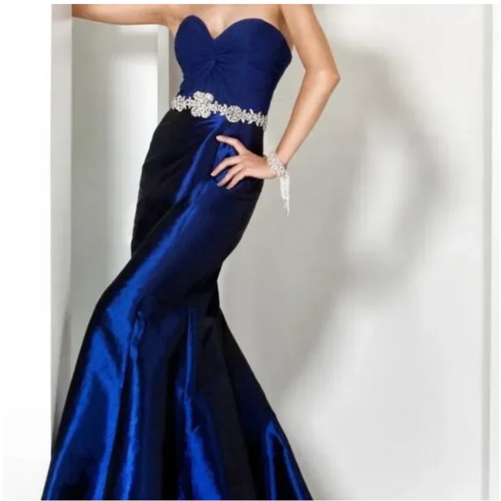 Jovani Royal Blue size 4